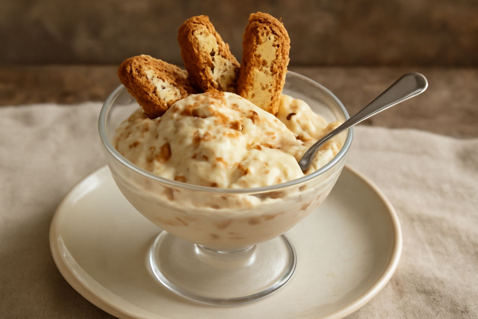 Gelato di cantucci