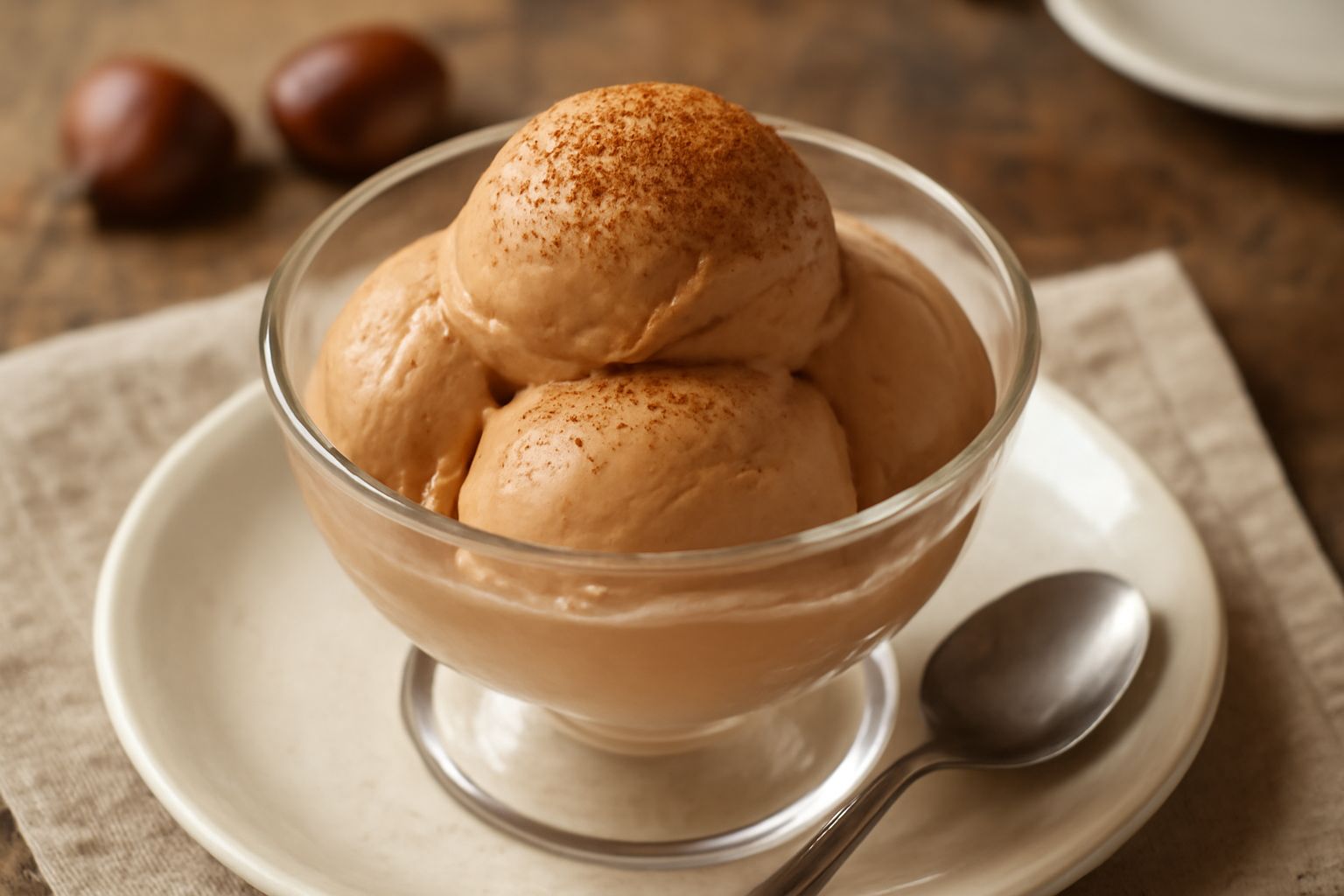Gelato di castagna