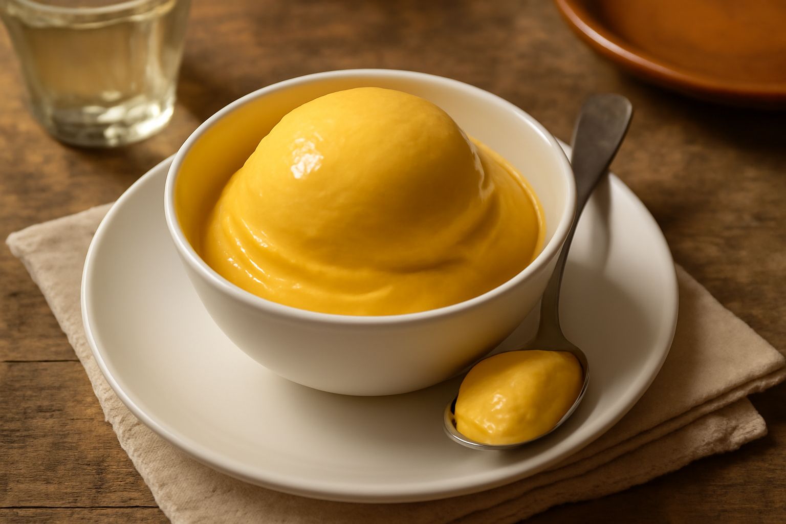 Gelato di crema alla fiorentina