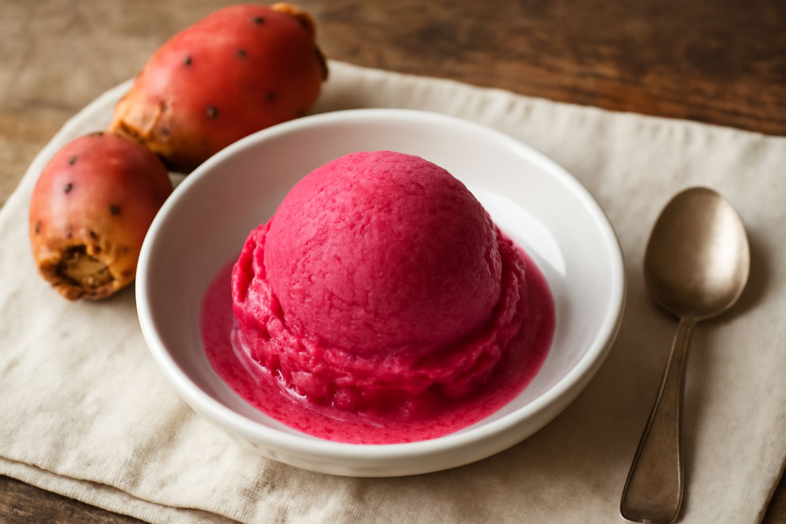 Gelato di fichi d'India