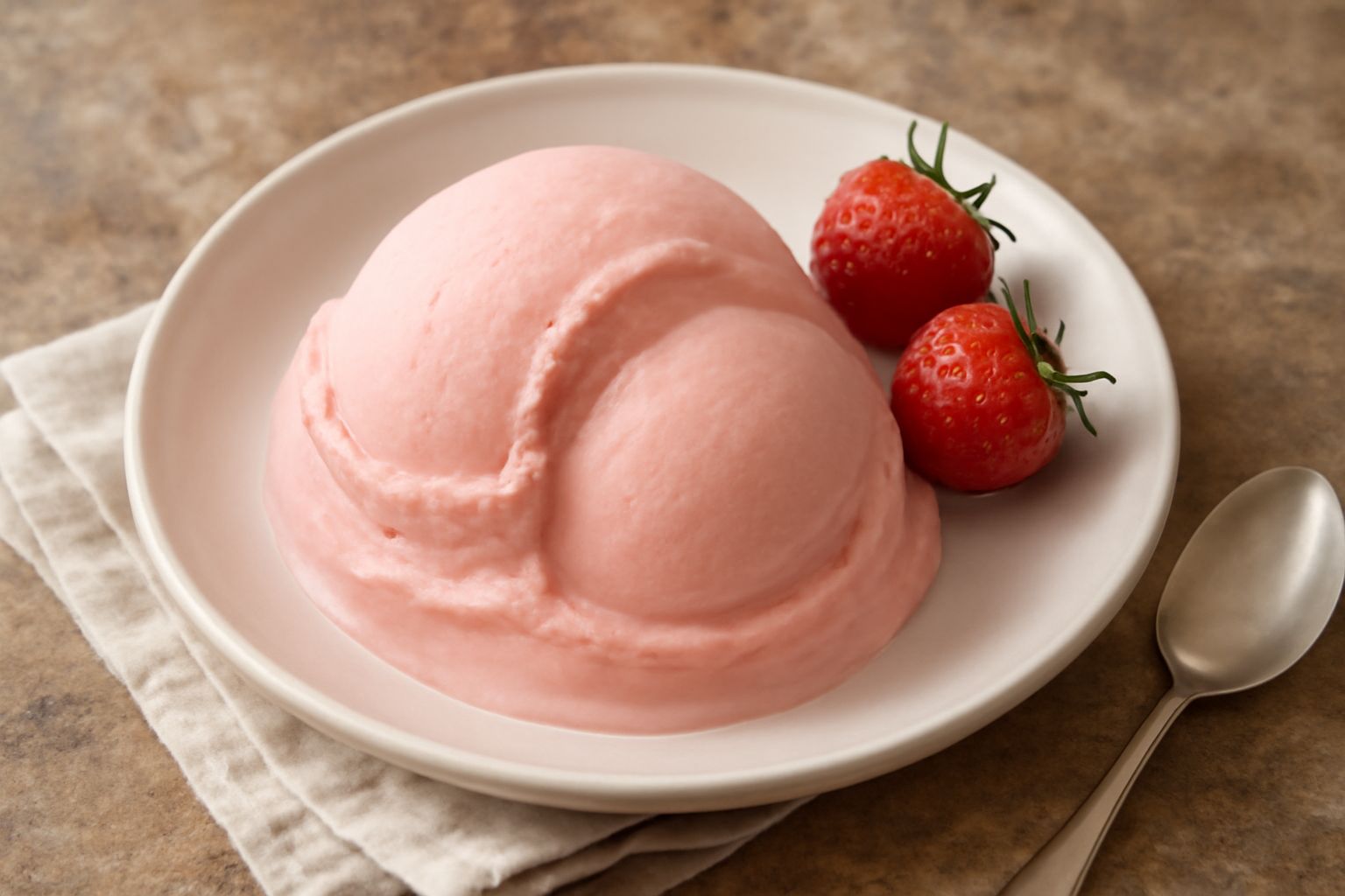 Gelato di fragola