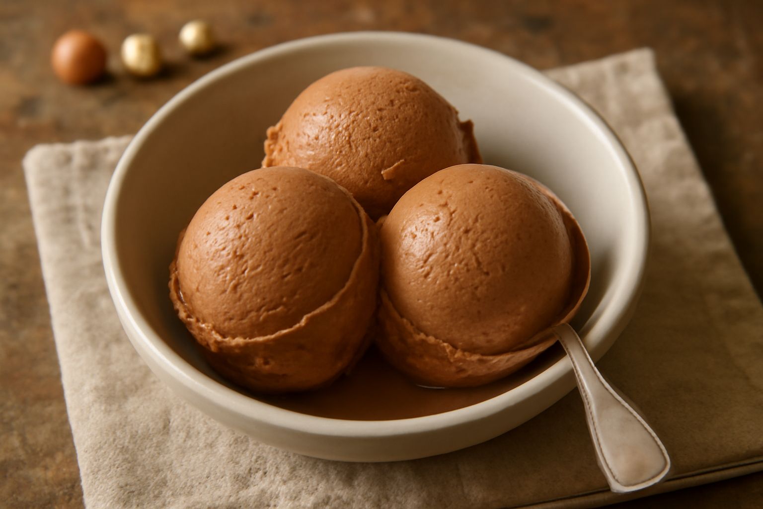 Gelato di gianduia