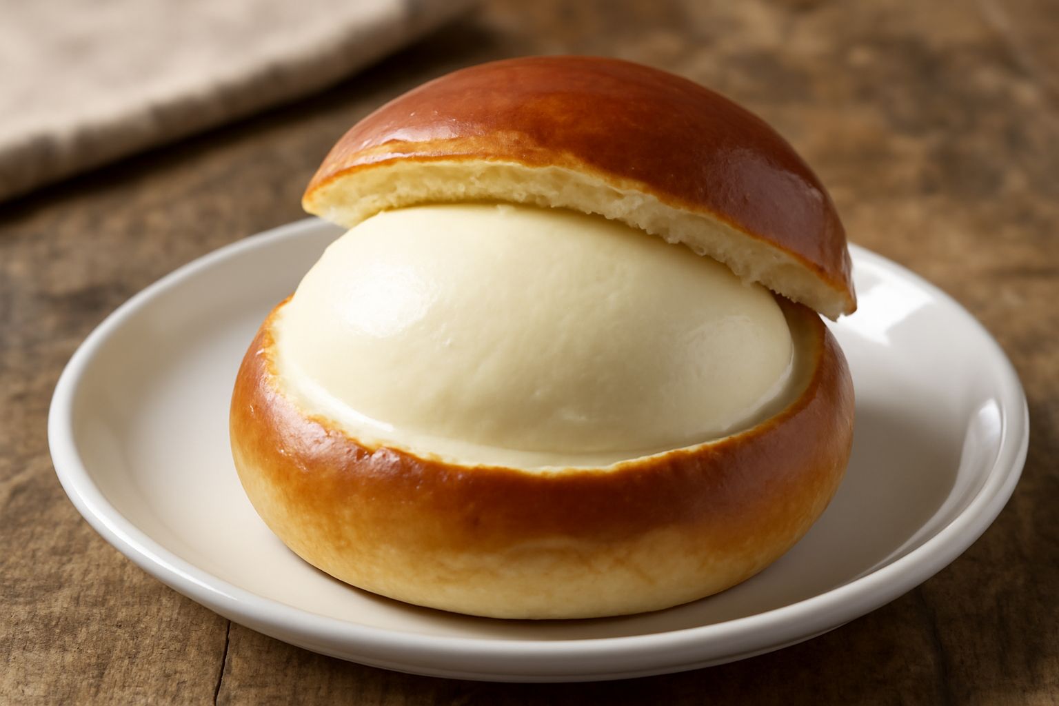 Gelato di granita e brioche