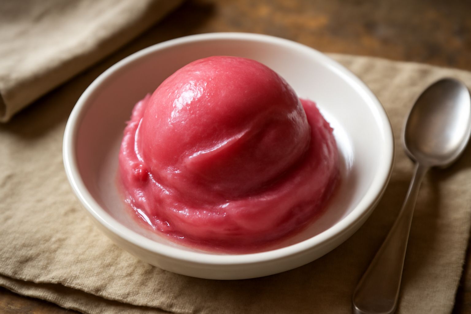 Gelato di liquore lambrusco
