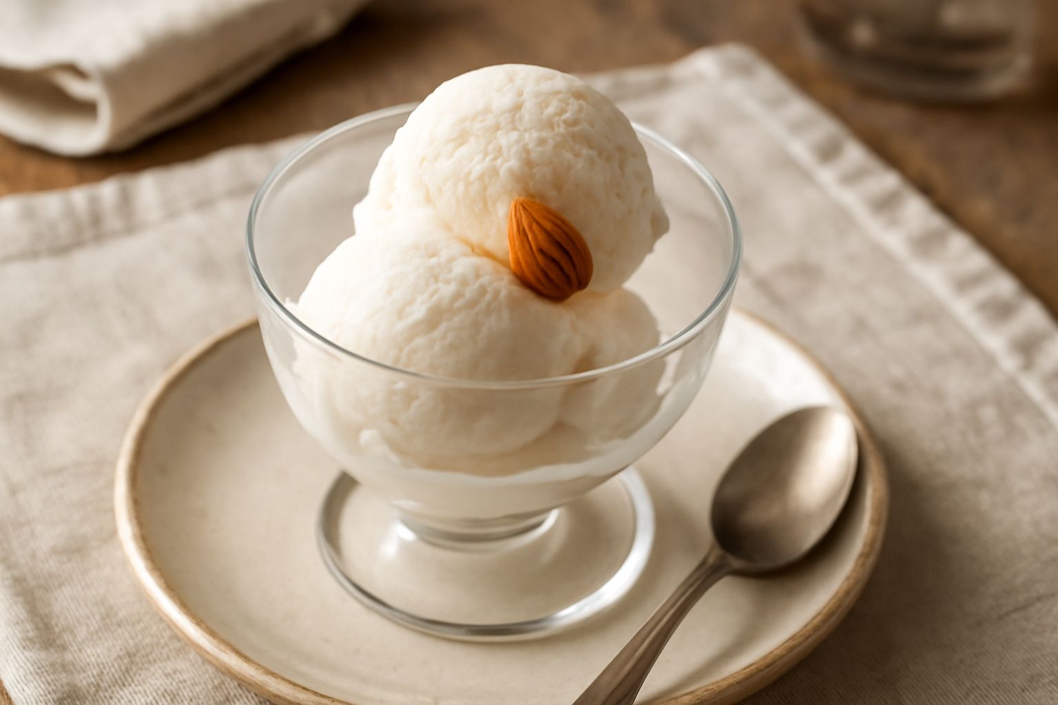 Gelato di mandorla