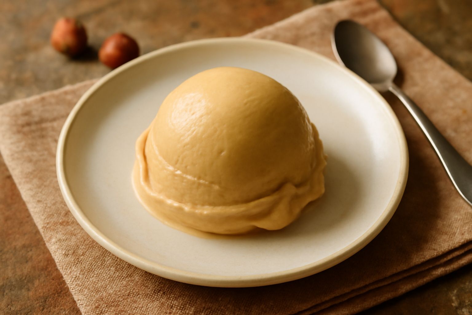 Gelato di nocciola aretina