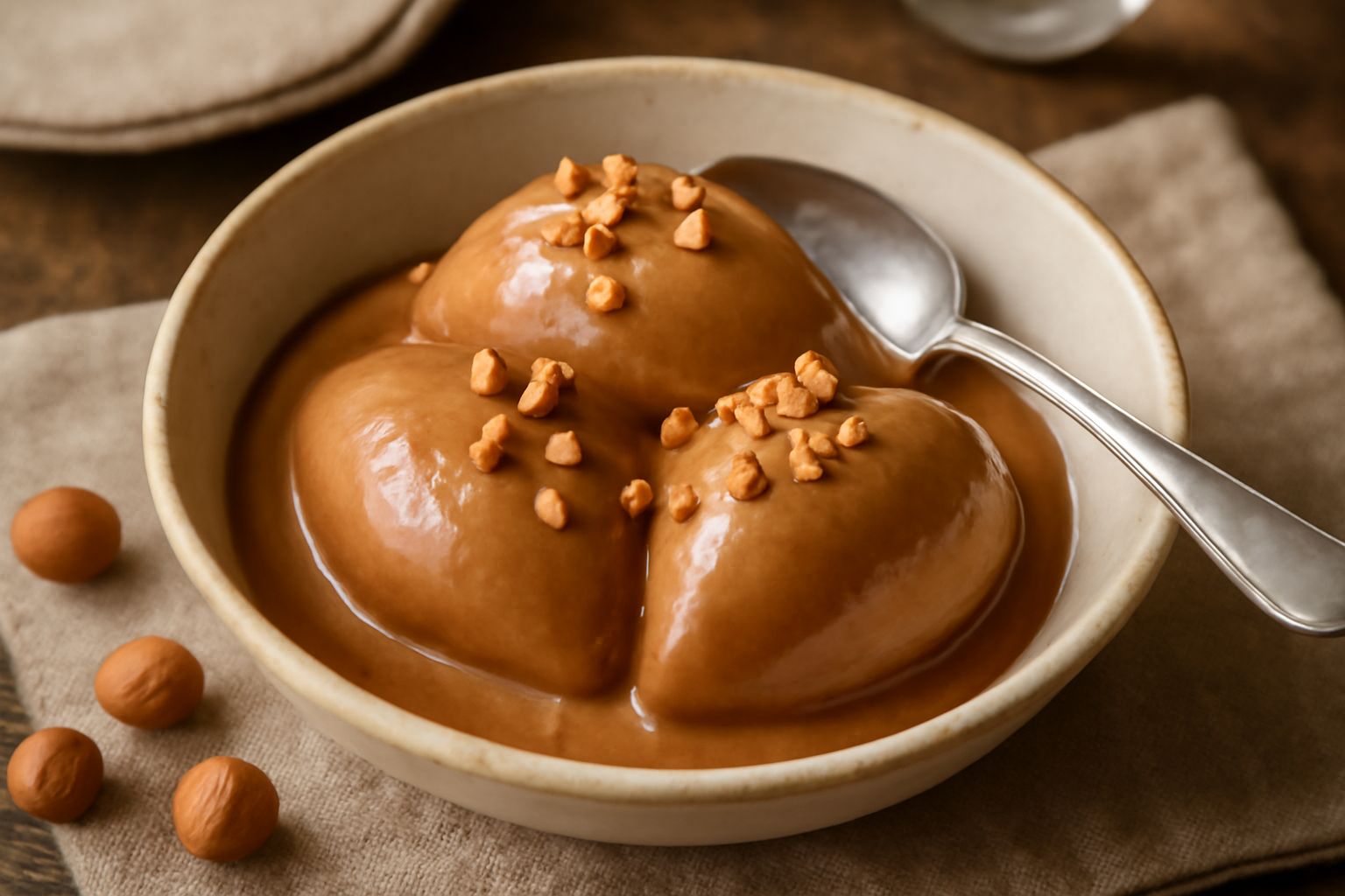 Gelato di nocciola del Friuli