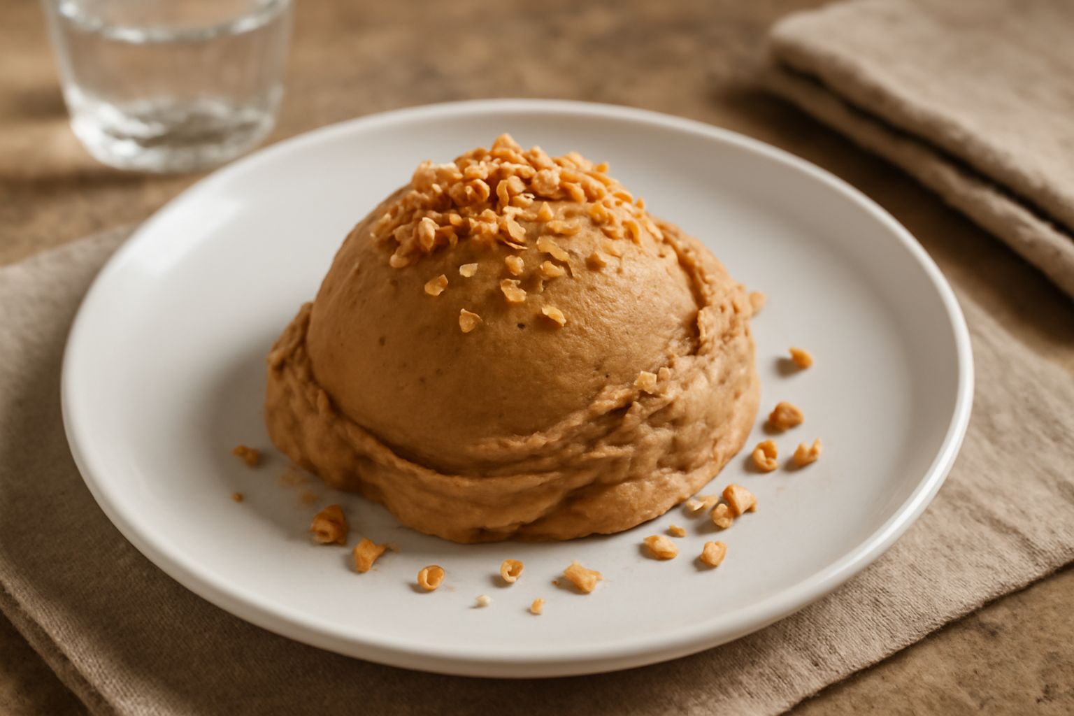 Gelato di nocciola delle colline