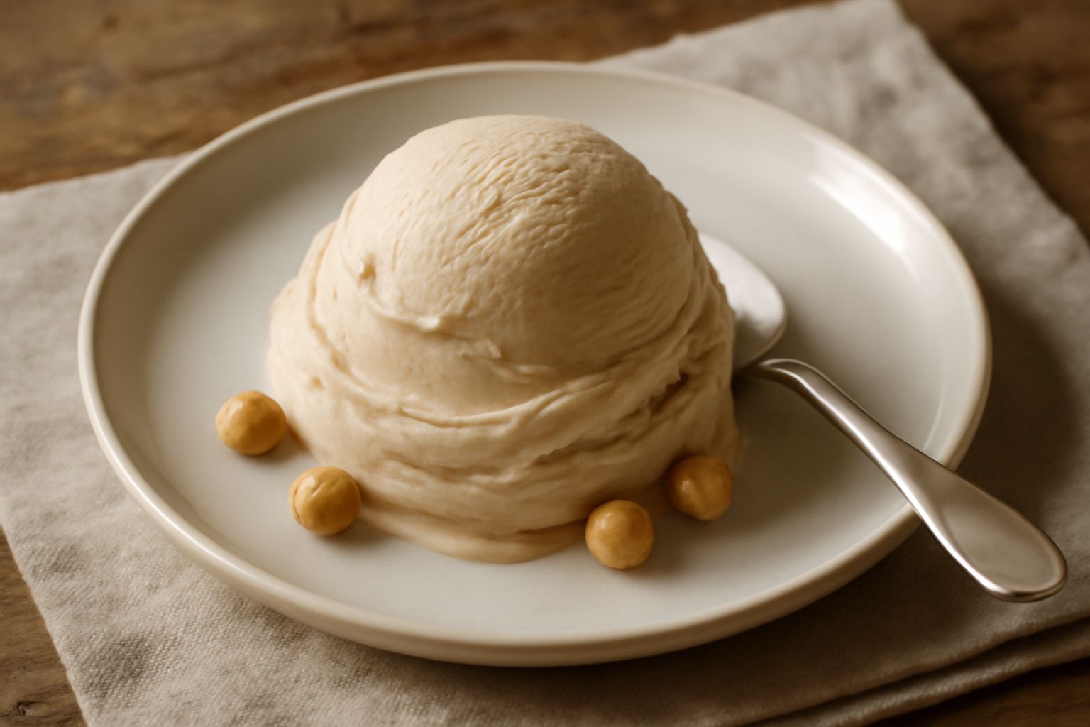 Gelato di nocciola piemontese