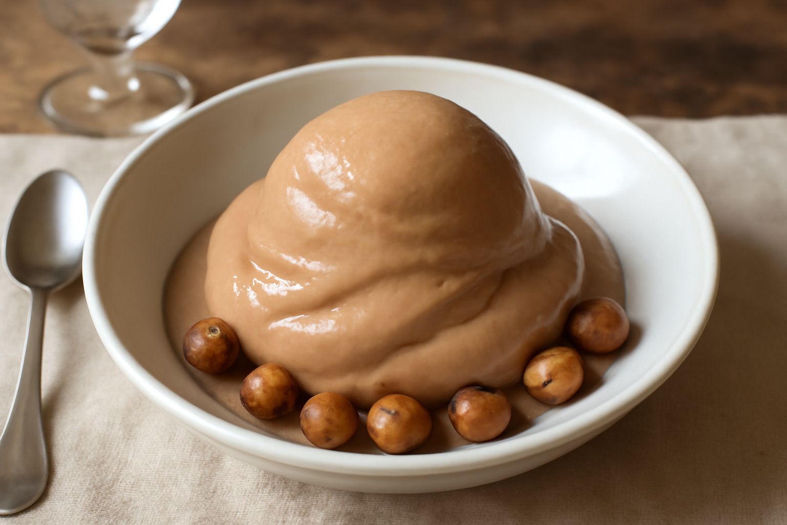 Gelato di nocciola romana