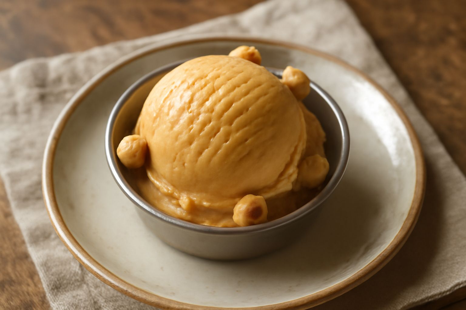 Gelato di nocciola tonda