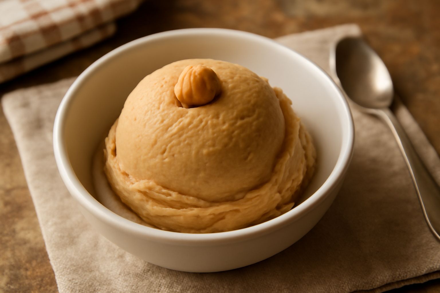 Gelato di nocciola trentina