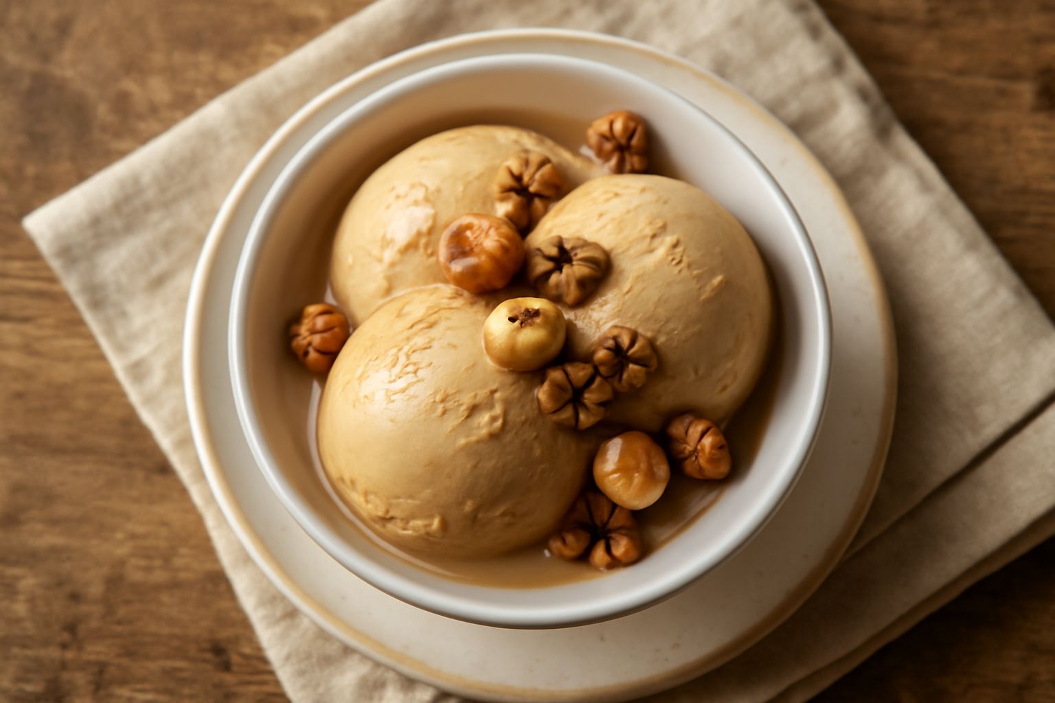 Gelato di nocciola umbra