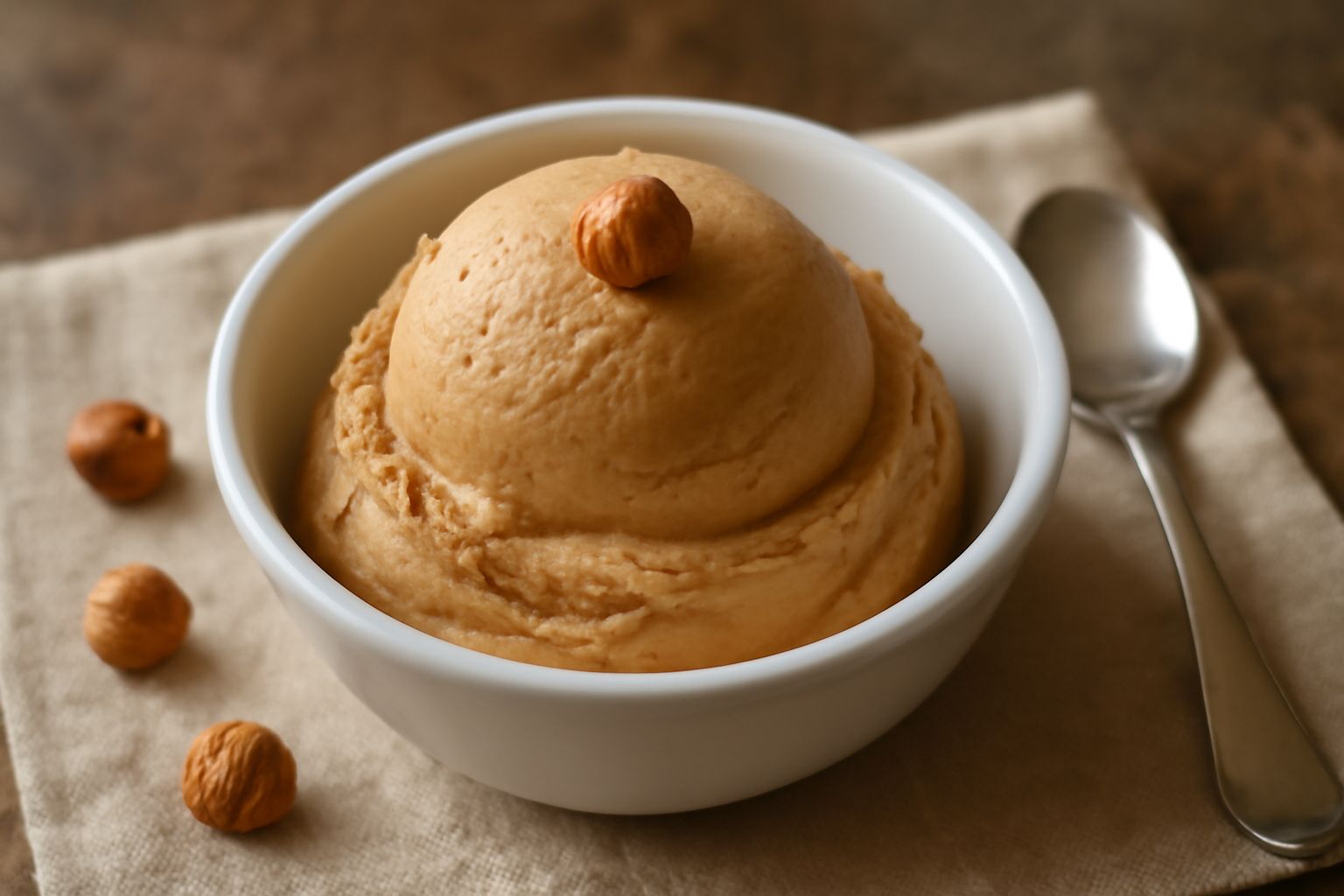 Gelato di nocciuola tonda gentile