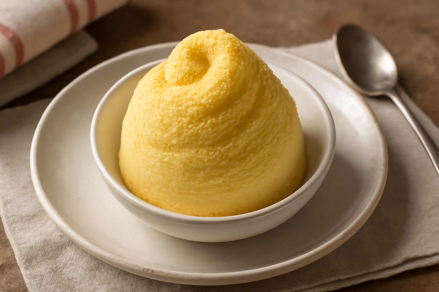 Gelato di pan di spagna