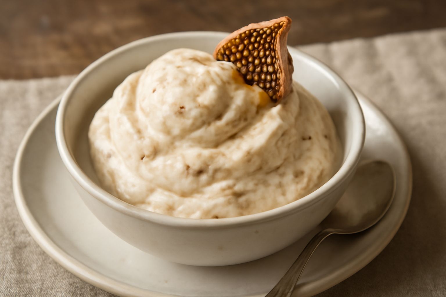 Gelato di ricotta e fichi