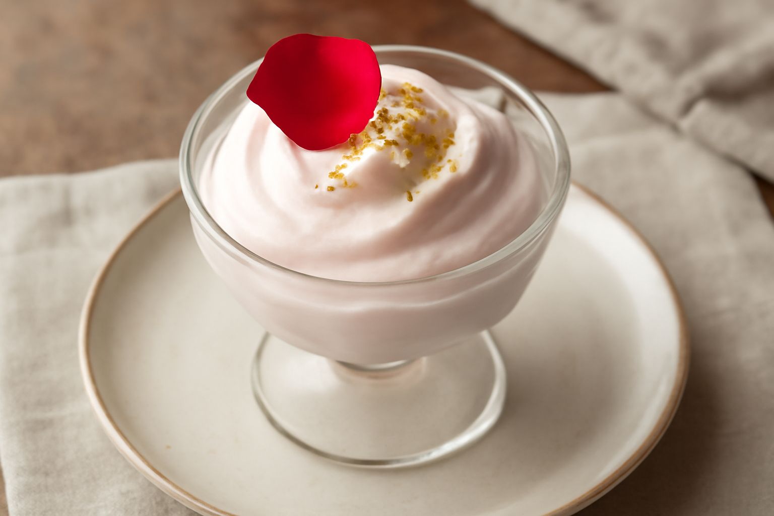 Gelato di rosa