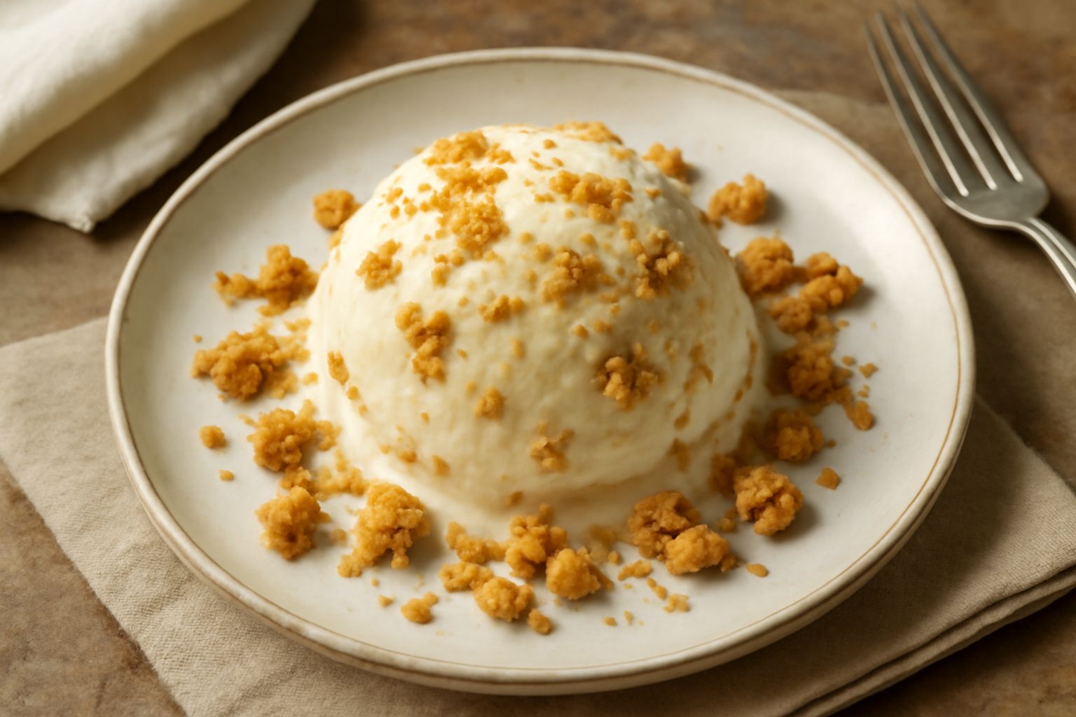 Gelato di streusel