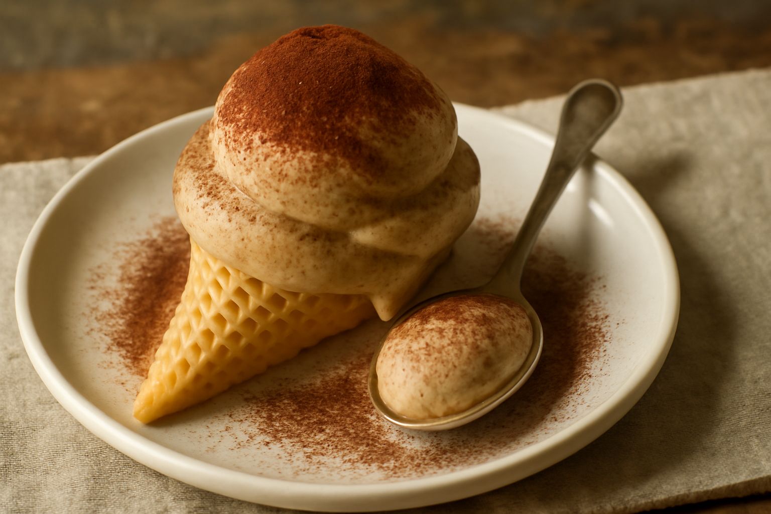Gelato di tiramisu