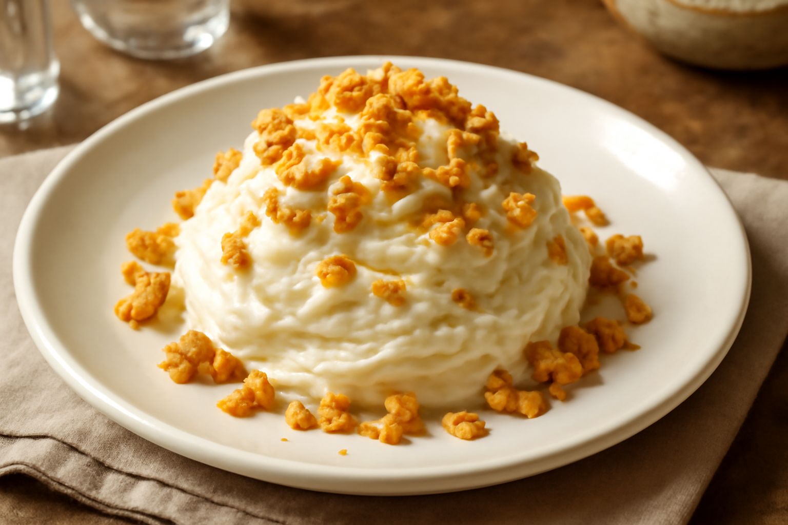 Gelato di torta sbrisolona