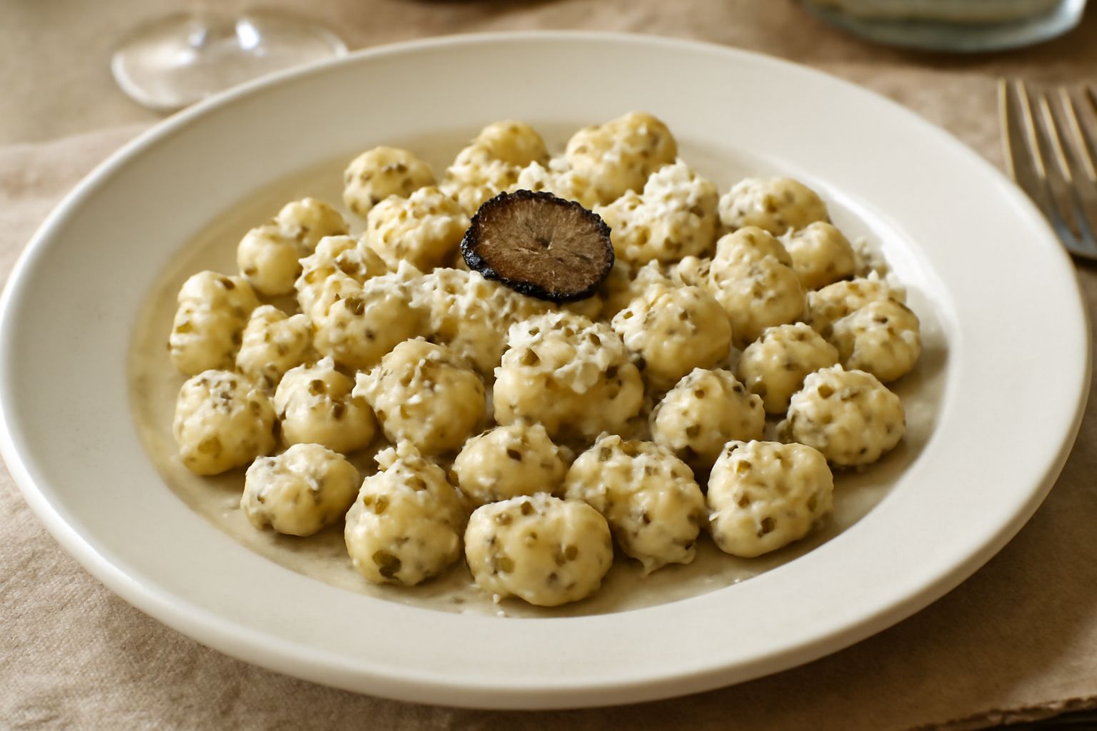 Gnocchetti al tartufo