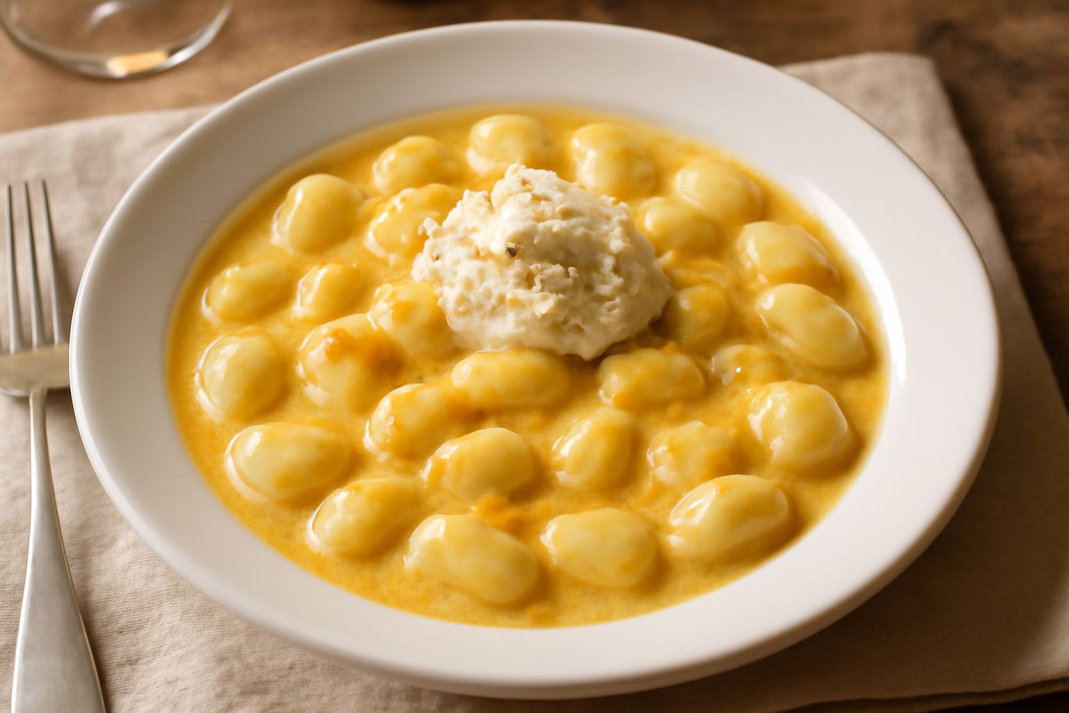 Gnocchi ai formaggi valdostani