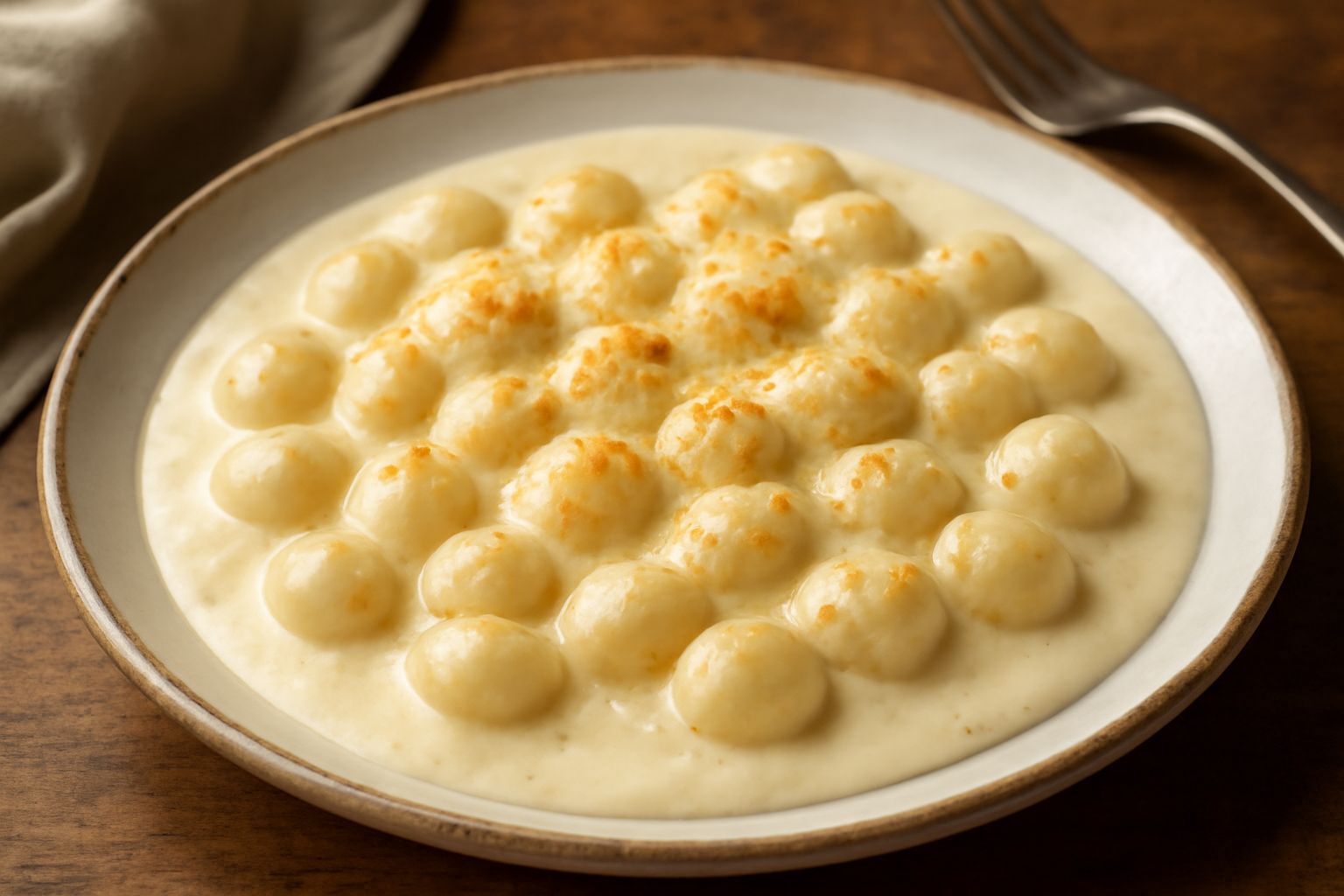 Gnocchi al formaggio di fossa