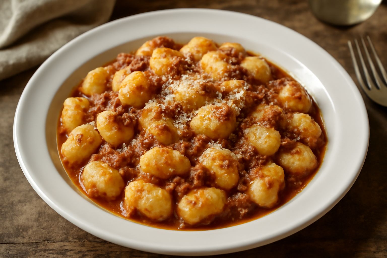 Gnocchi al ragù