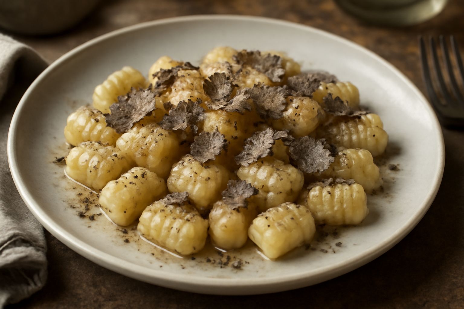 Gnocchi al tartufo
