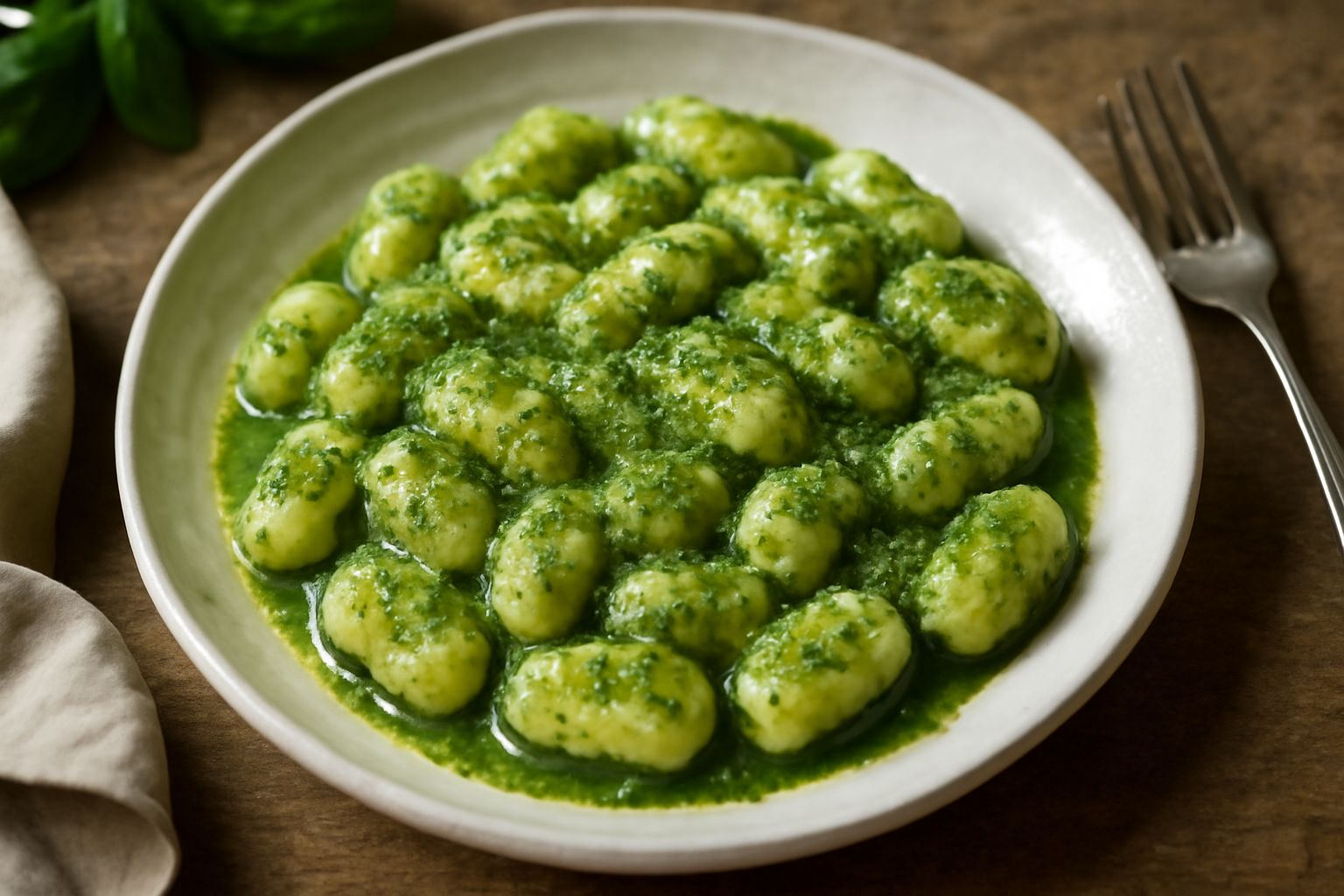 Gnocchi alla genovese