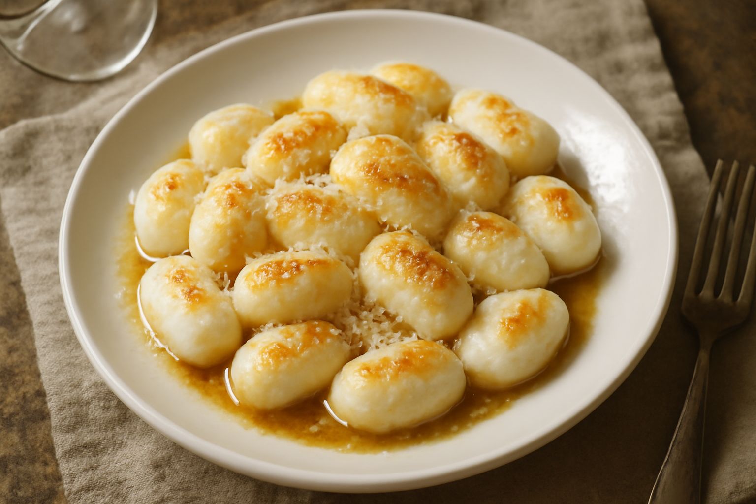 Gnocchi burro e formaggio