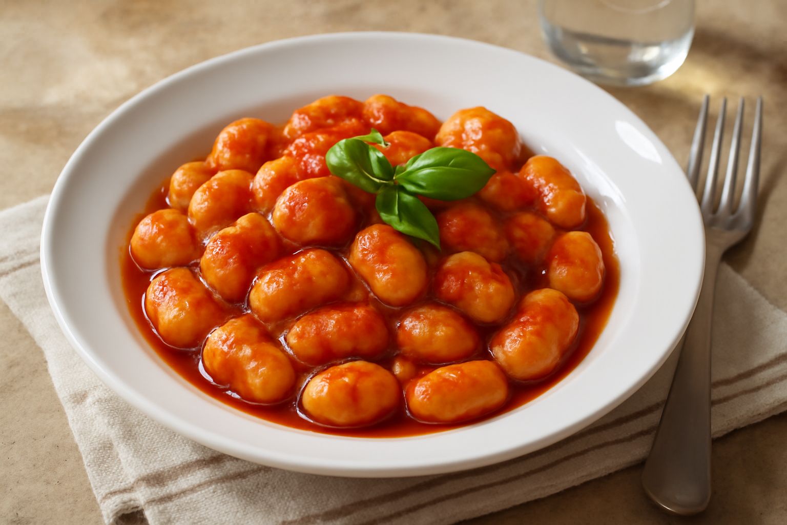 Gnocchi con il sugo