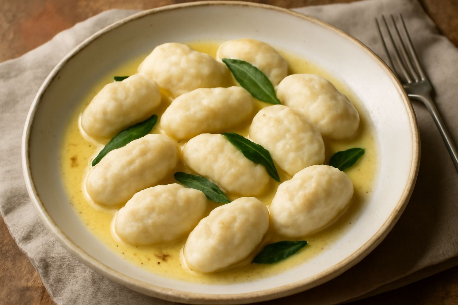 Gnocchi di ricotta e pane