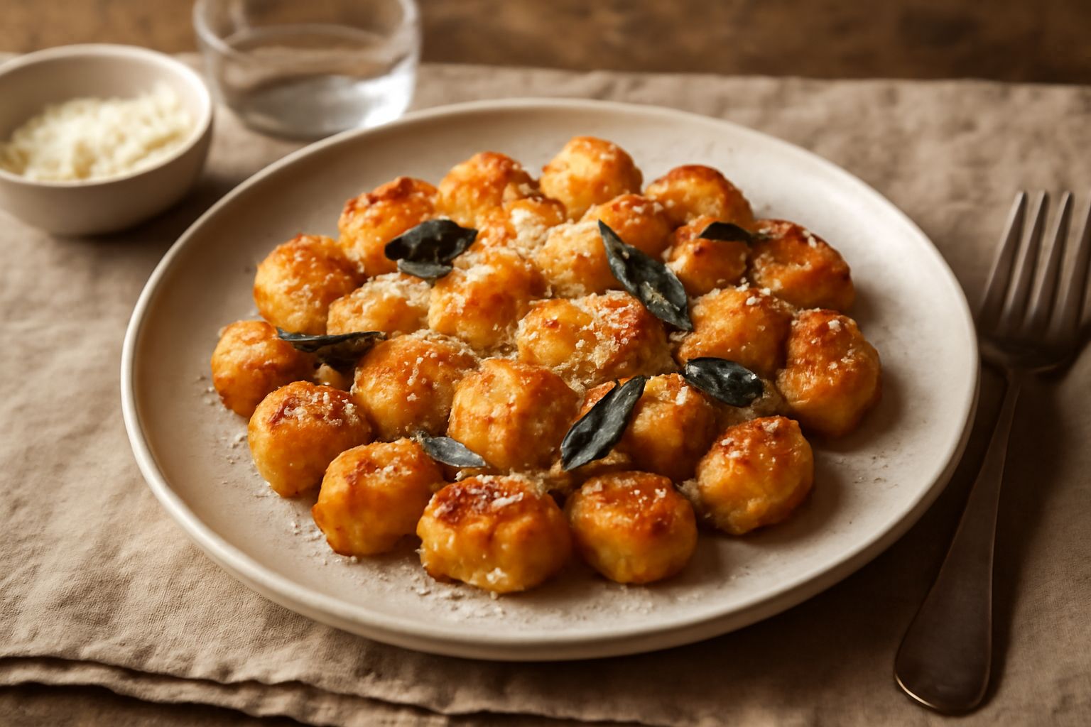Gnocchi di zucca infornati