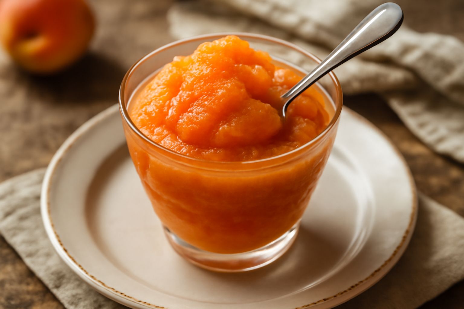 Granita di albicocca