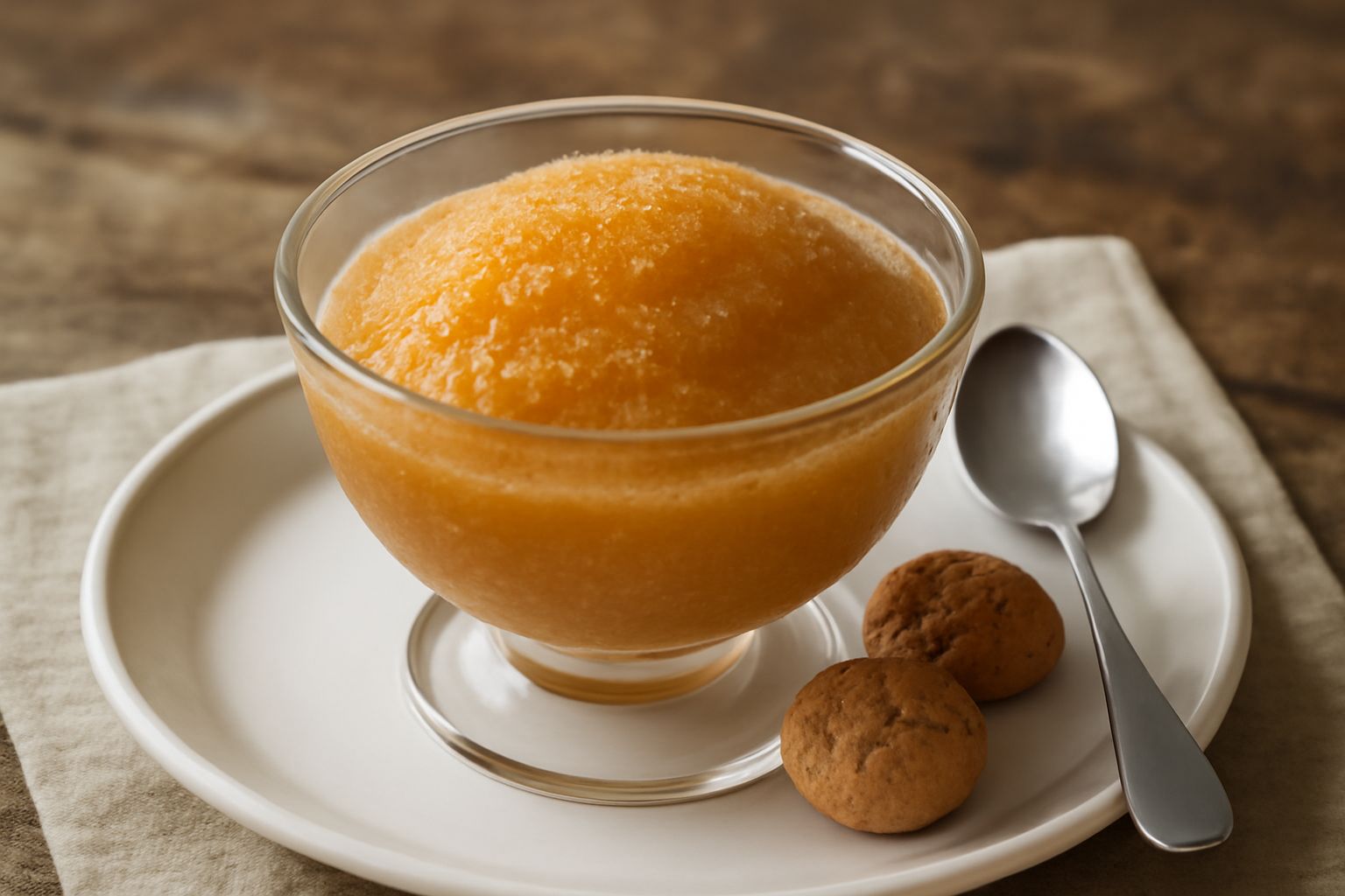 Granita di amaretto