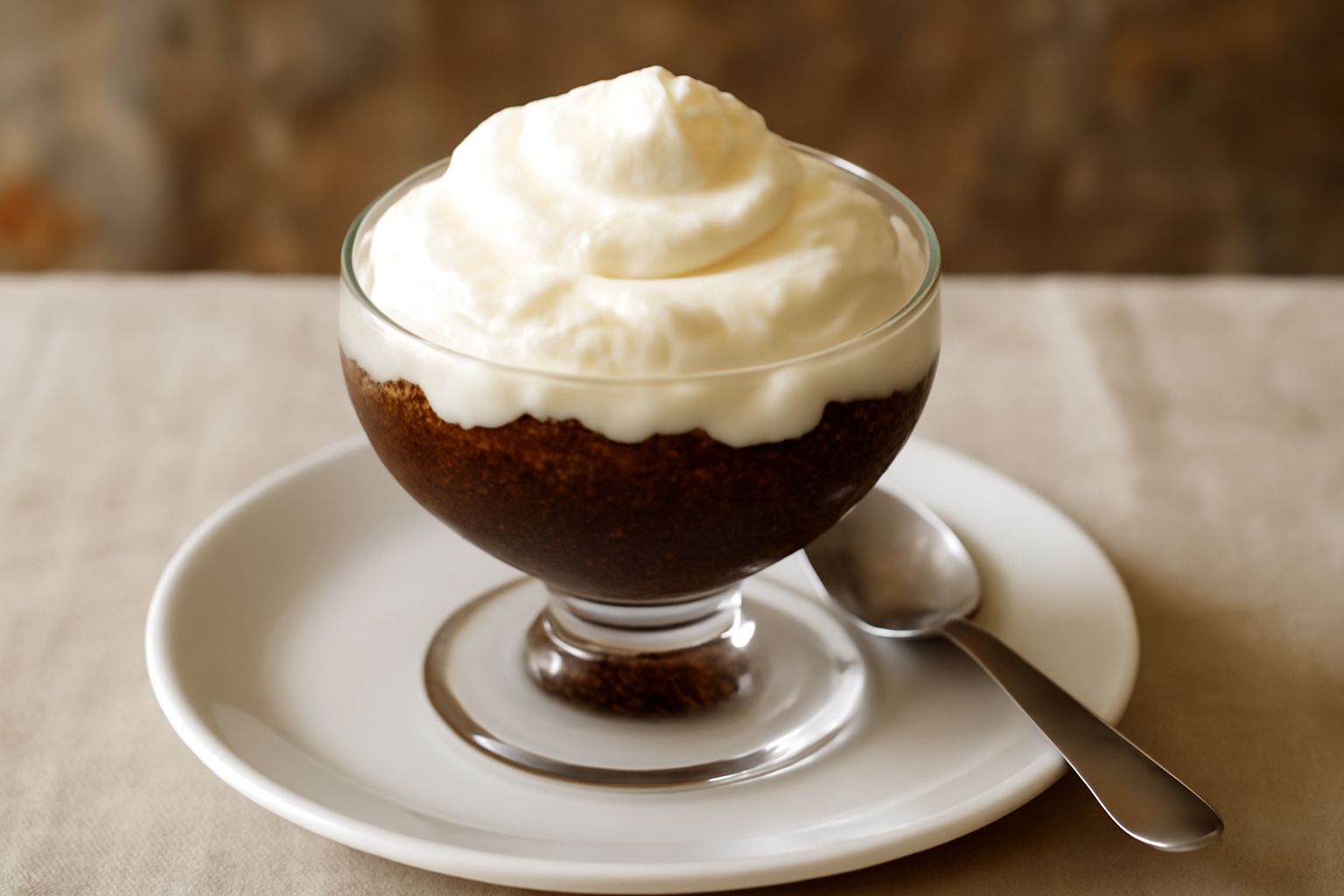Granita di caffè con panna