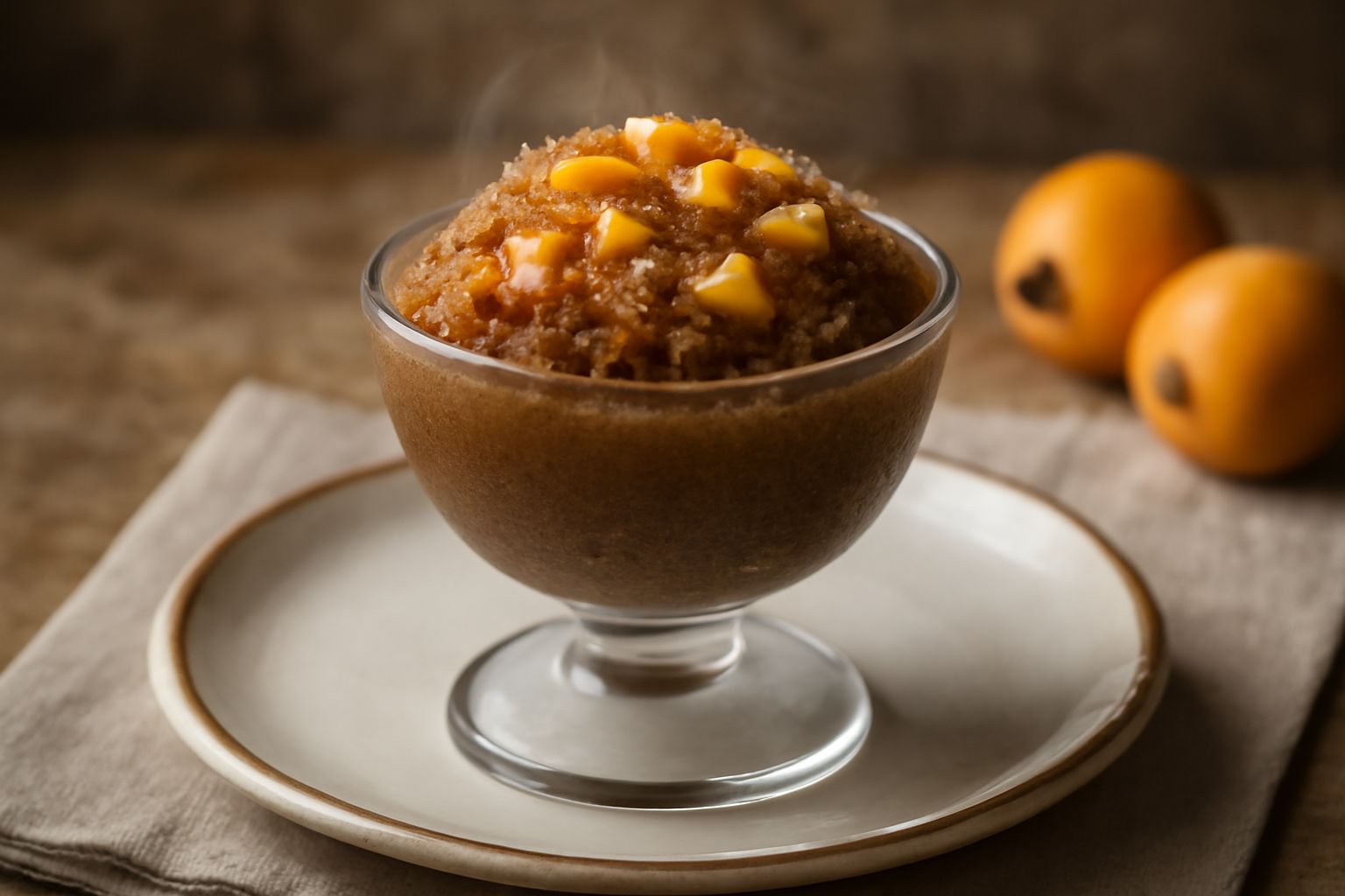 Granita di caffè e nespola