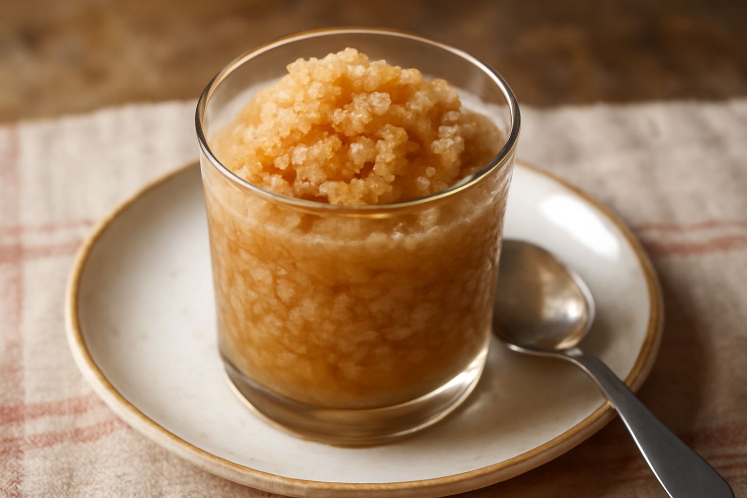 Granita di caffè e orzo