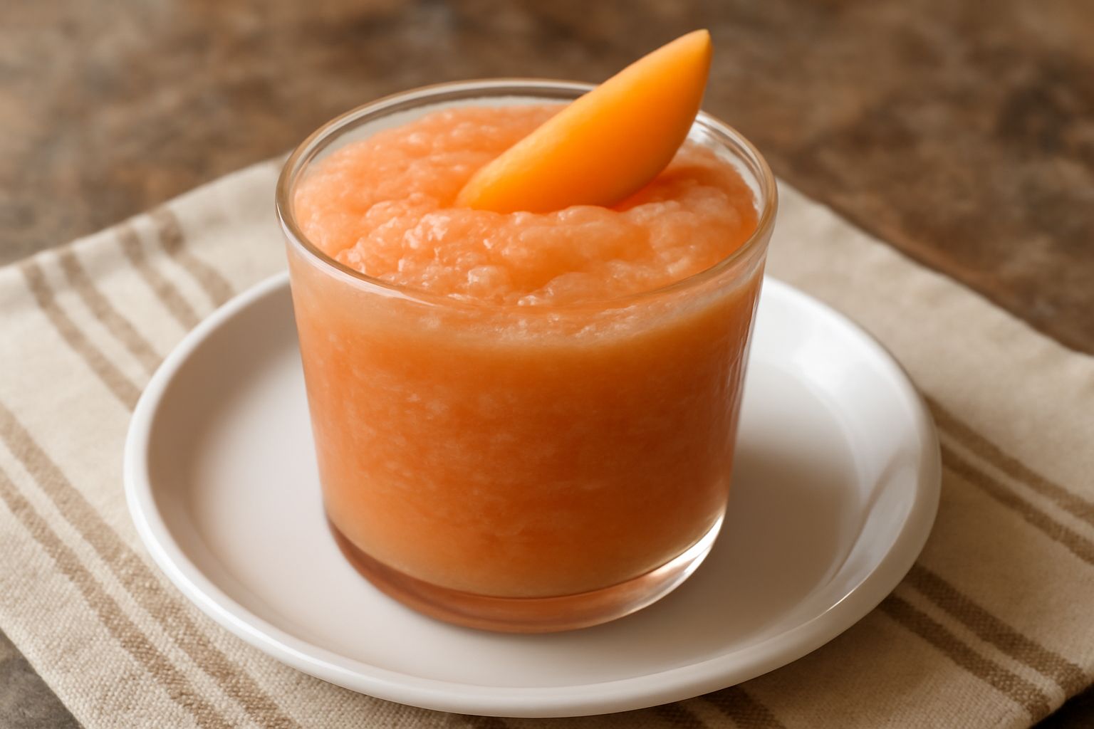 Granita di gelo di mellone