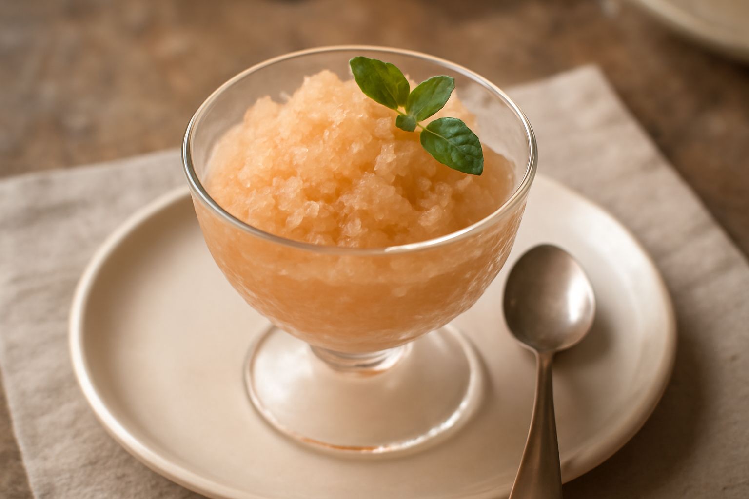 Granita di gelo di melone