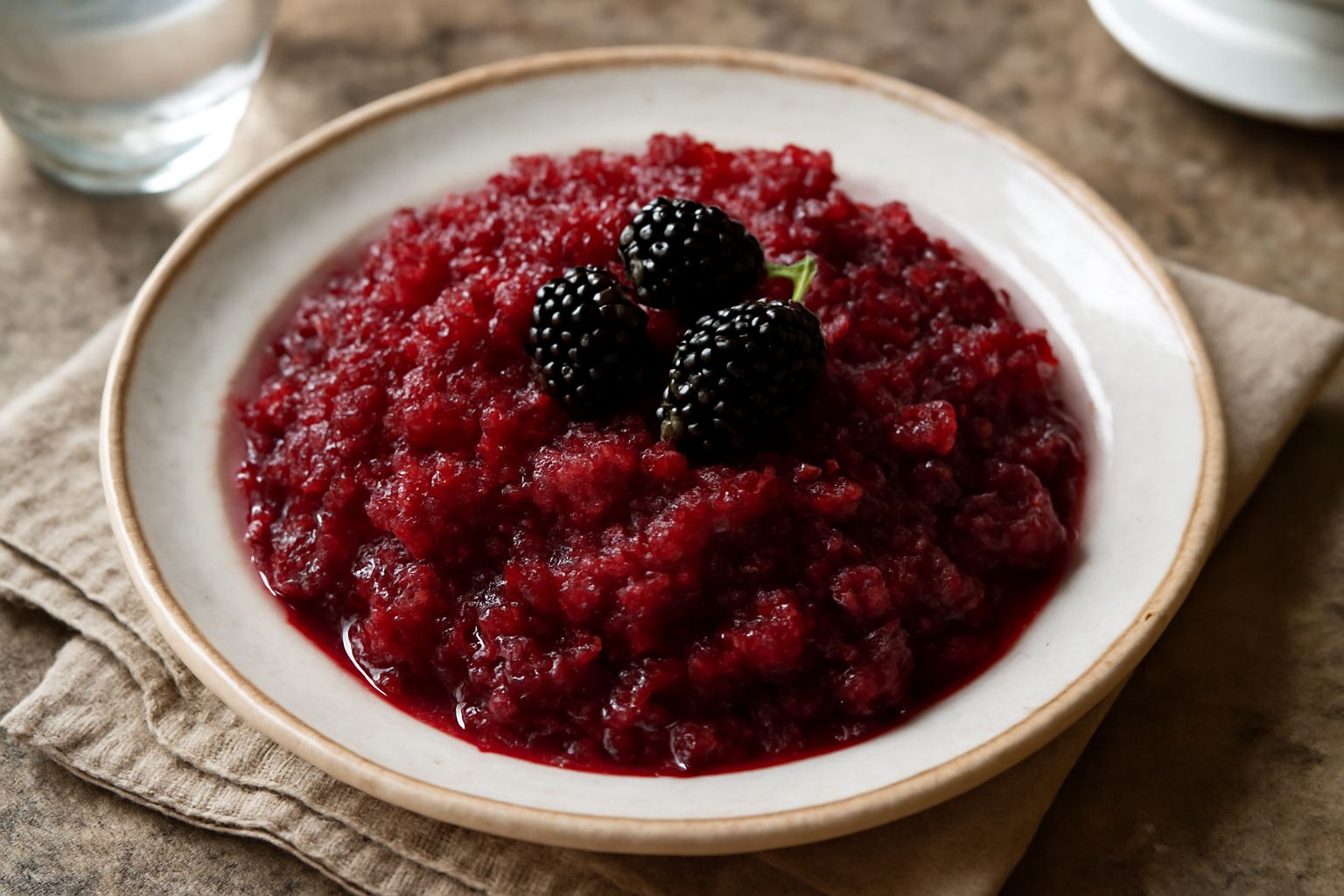 Granita di gelso