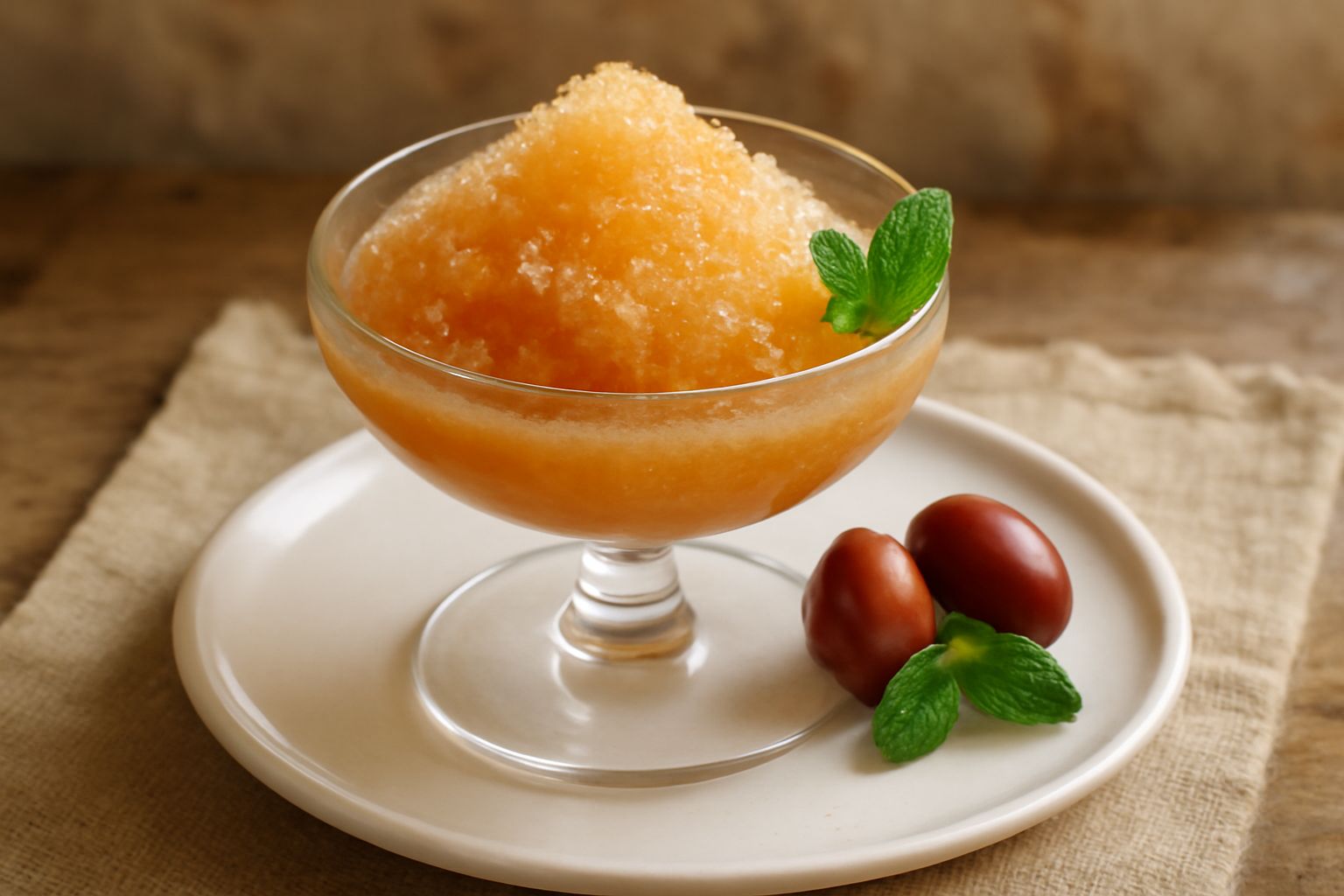 Granita di giuggiola