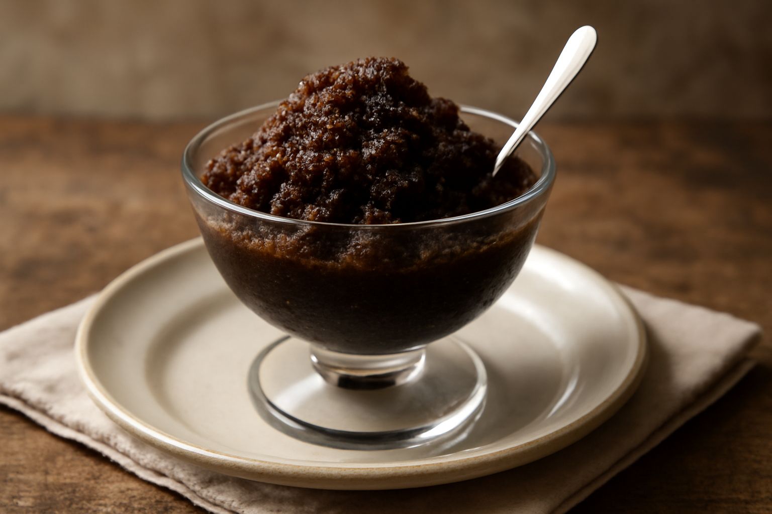 Granita di liquirizia
