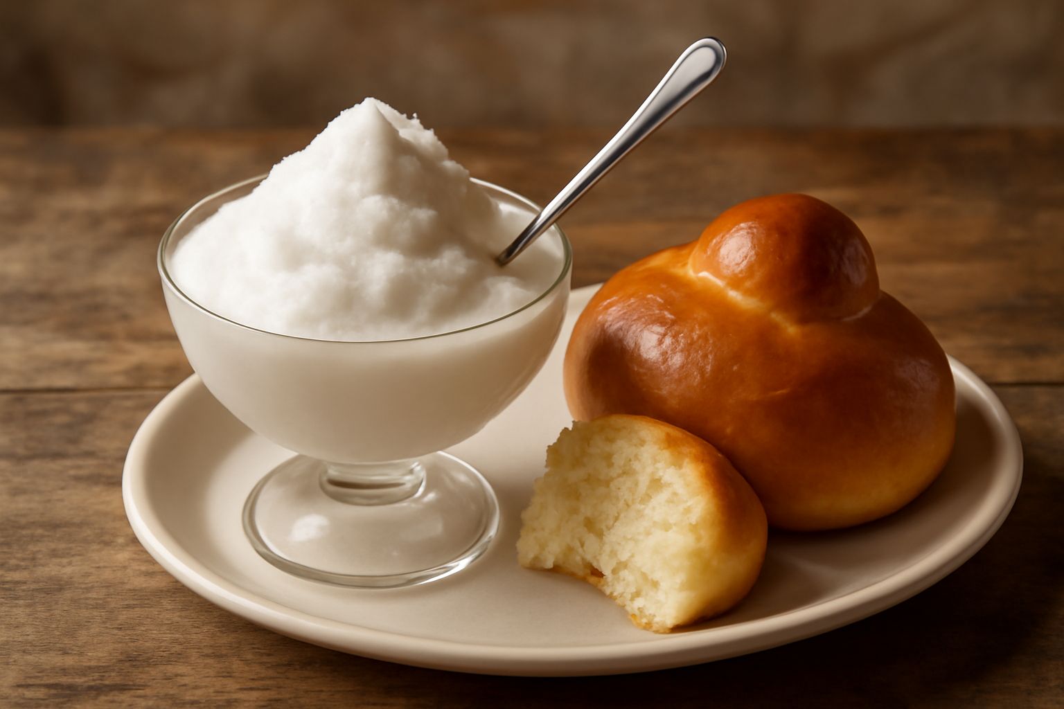 Granita di mandorla ca' brioche