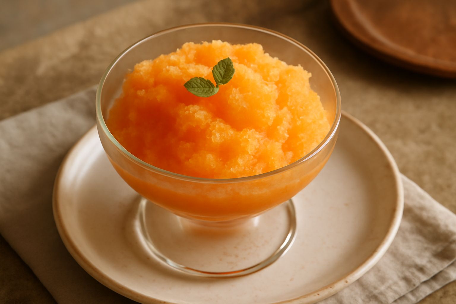 Granita di melone