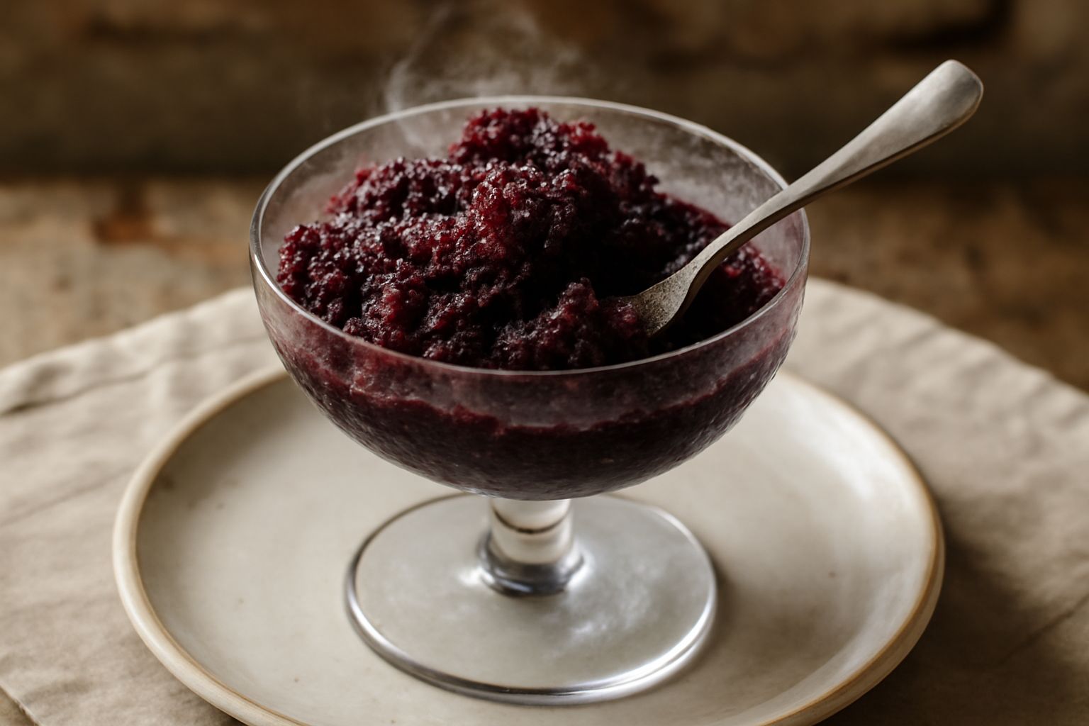 Granita di mulberry
