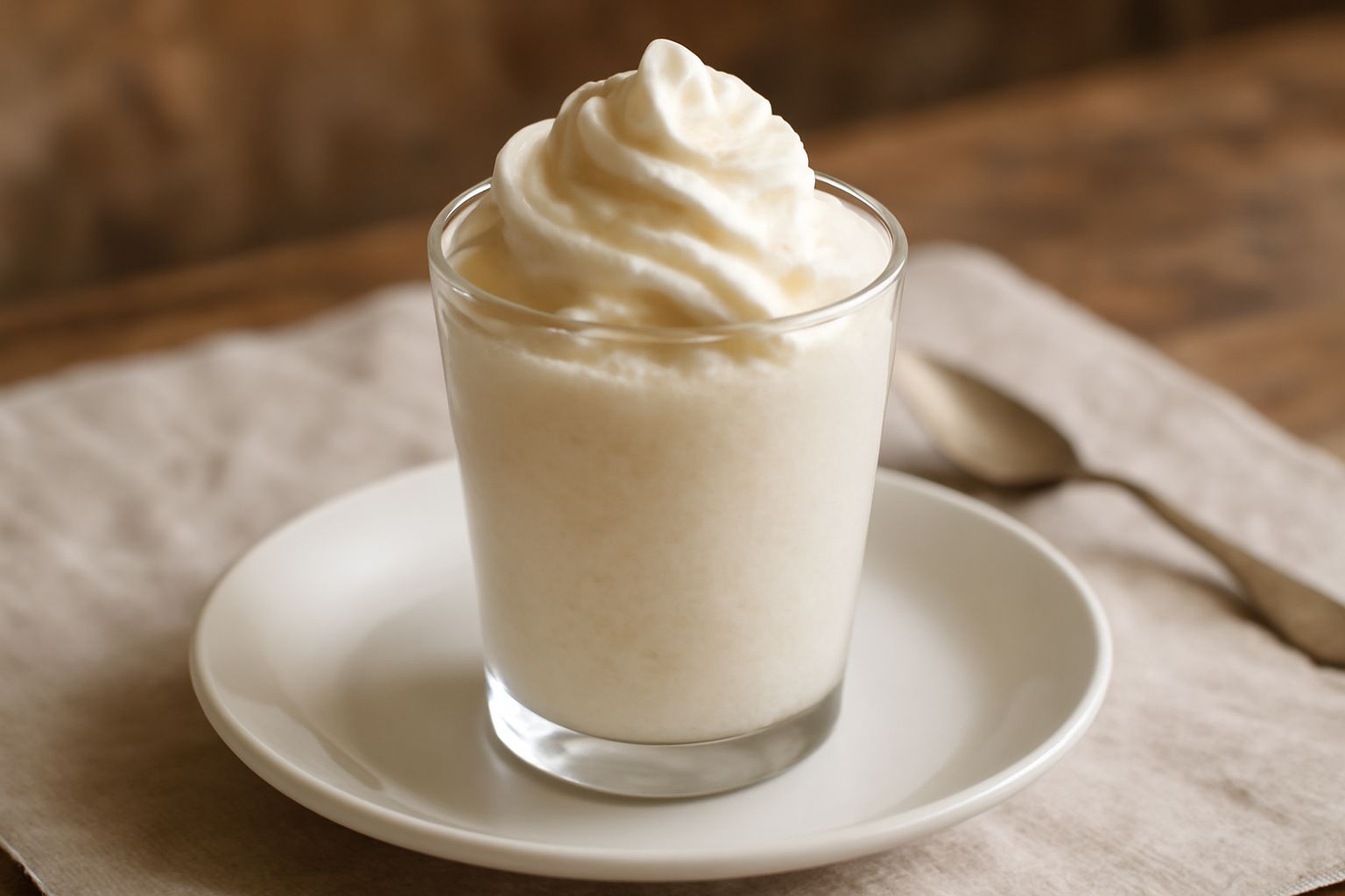 Granite di mandorla con panna