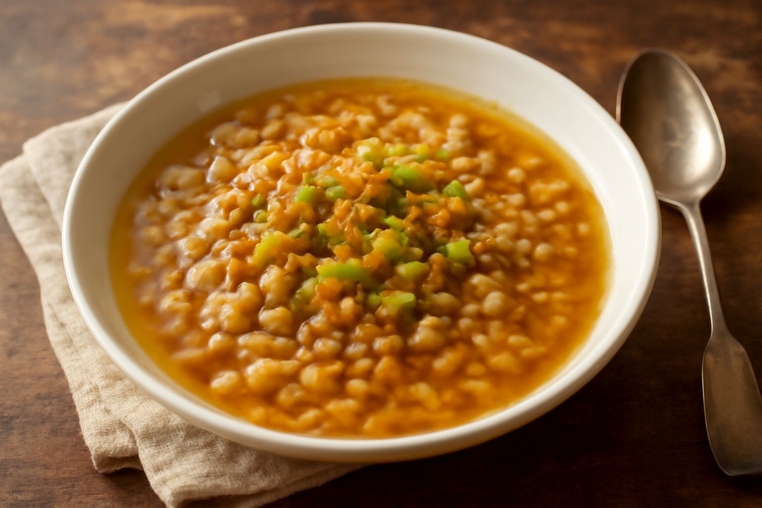 Grano in brodo