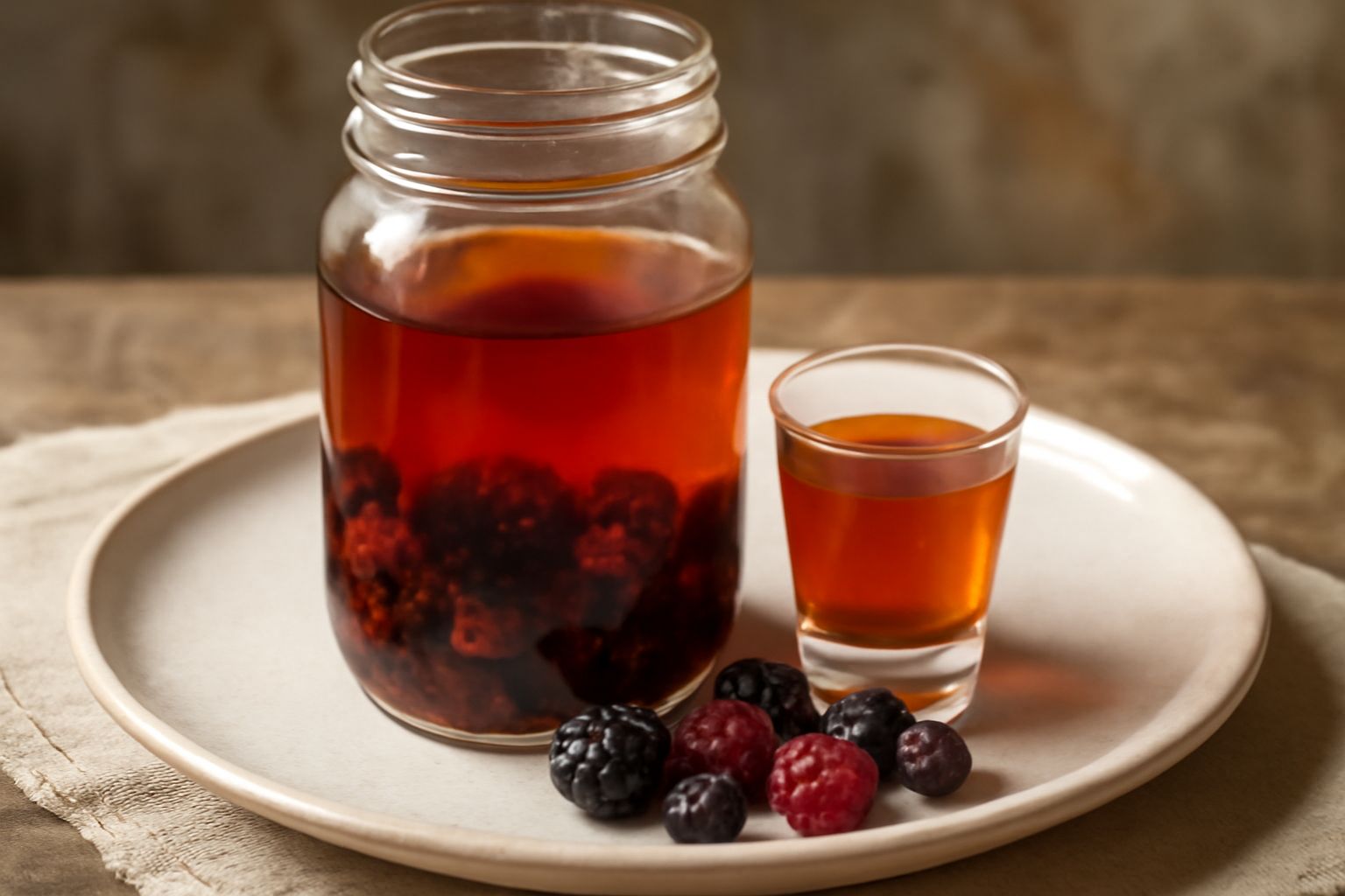 Grappa ai frutti di bosco